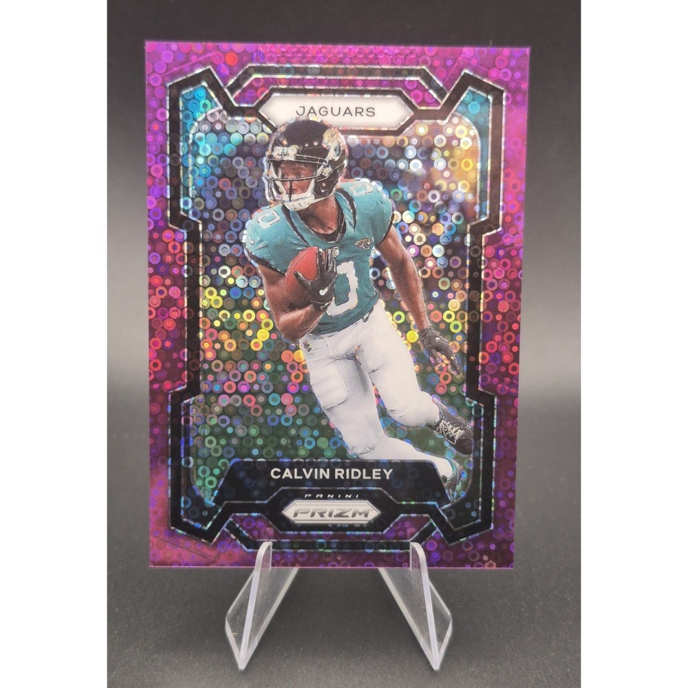 2023‎ Panini Prizm Calvin Ridley #133 Purple No Huddle Prizm /35 Jaguars